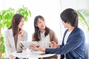 熊本で起業相談している人