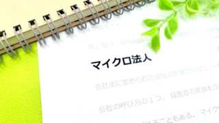 マイクロ法人の後悔